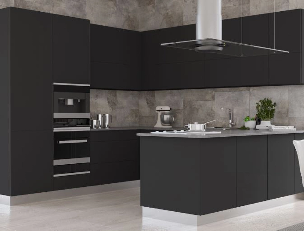 קריסטל מט 2800X1300X19ממ 2016L שחור PIANO