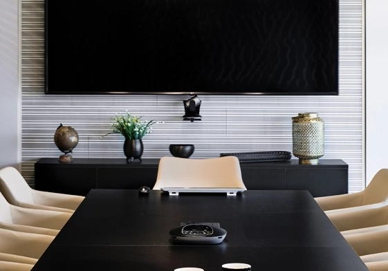 חיפוי קיר אקוסטי לבן