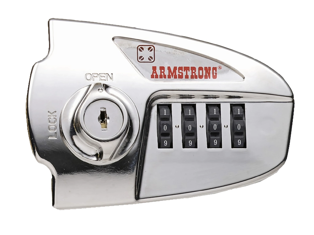 מנעול לוקר ניקל קומבינציה מאסטר