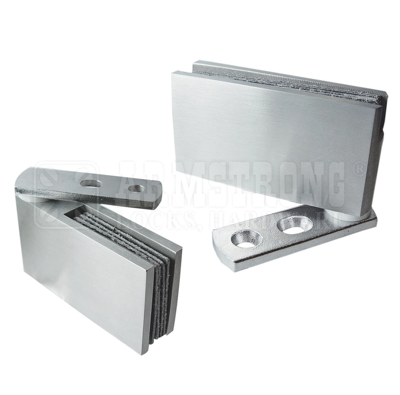 ציר פיווט לדלת זכוכית 8ממ מט ניקל 12קג