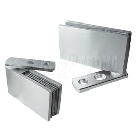 ציר פיווט לדלת זכוכית 8ממ מט ניקל 12קג