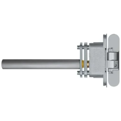 ציר סמוי מתכוונן לעץ/אלומ סגירה עצמית דלת 20-45קג כרום סאטן