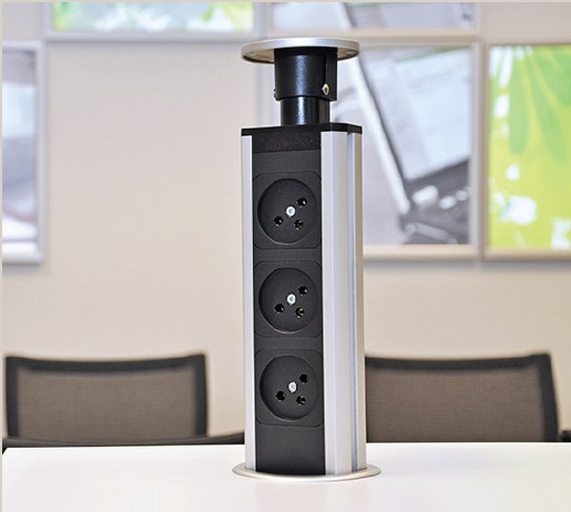 עמוד שקעים נשלף