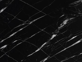 לוח 2800X1220X18 MDFממ שיש שחור VENATO2266\גב שחור מט