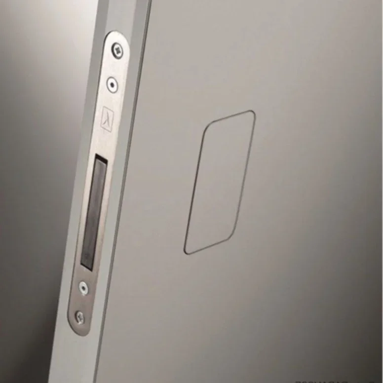 מנעול WC 937 B-NO-HA+נגדי G992, כרום מט