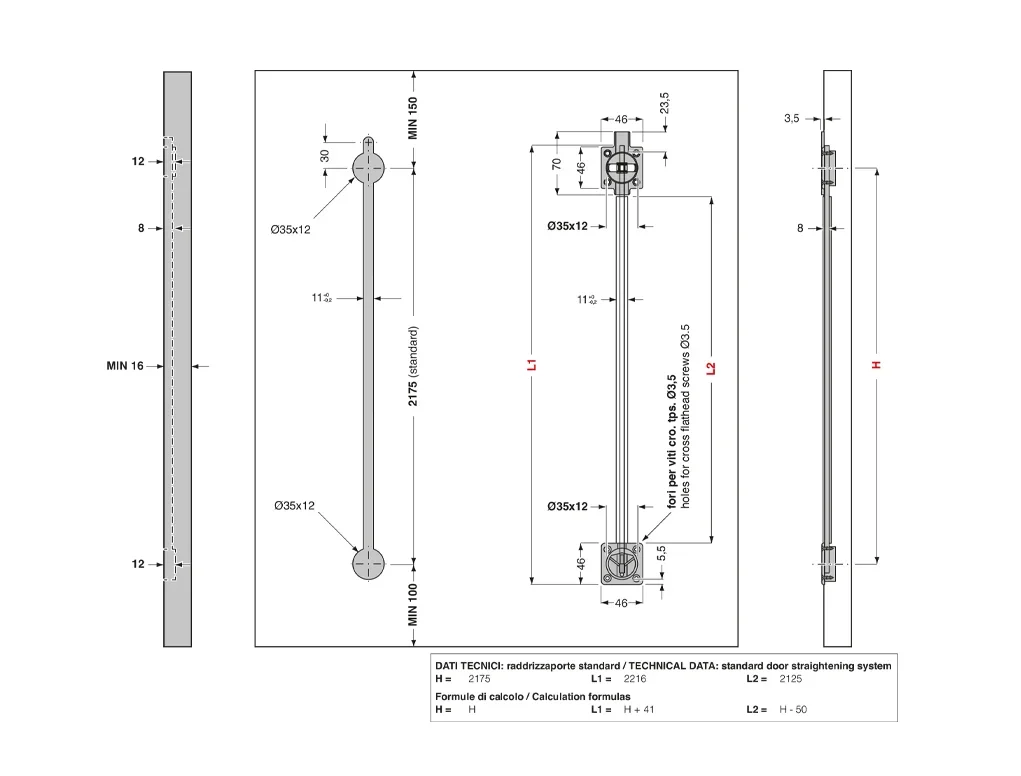 מיישר דלת קונספטה
