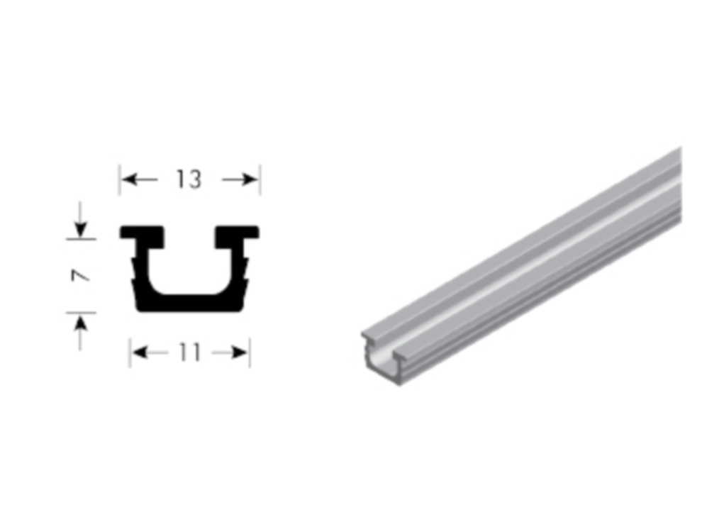 סט פרזול לדלת 40 קג-הזזה פנימית