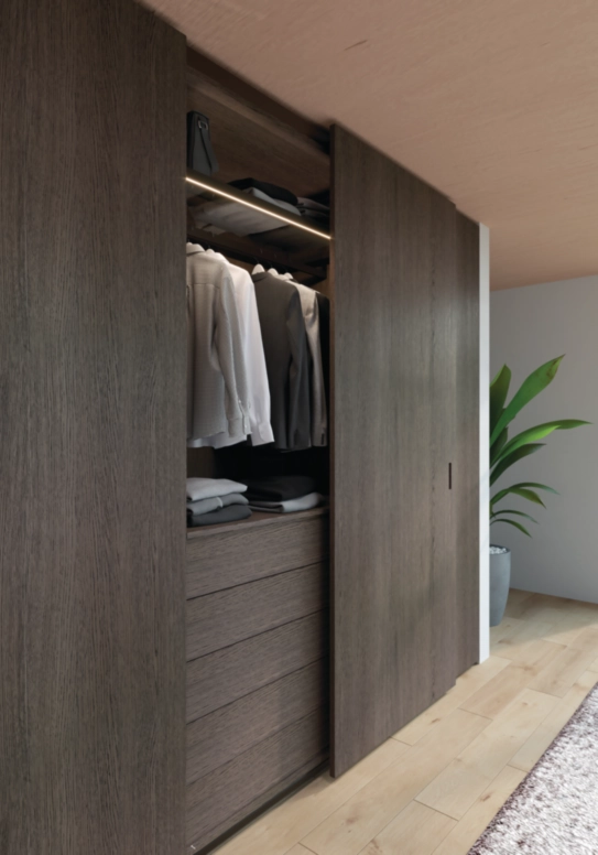 מערכת PS40 עד 2400ממ ללא מתאם (התקנה חיצונית) 2 דלתות