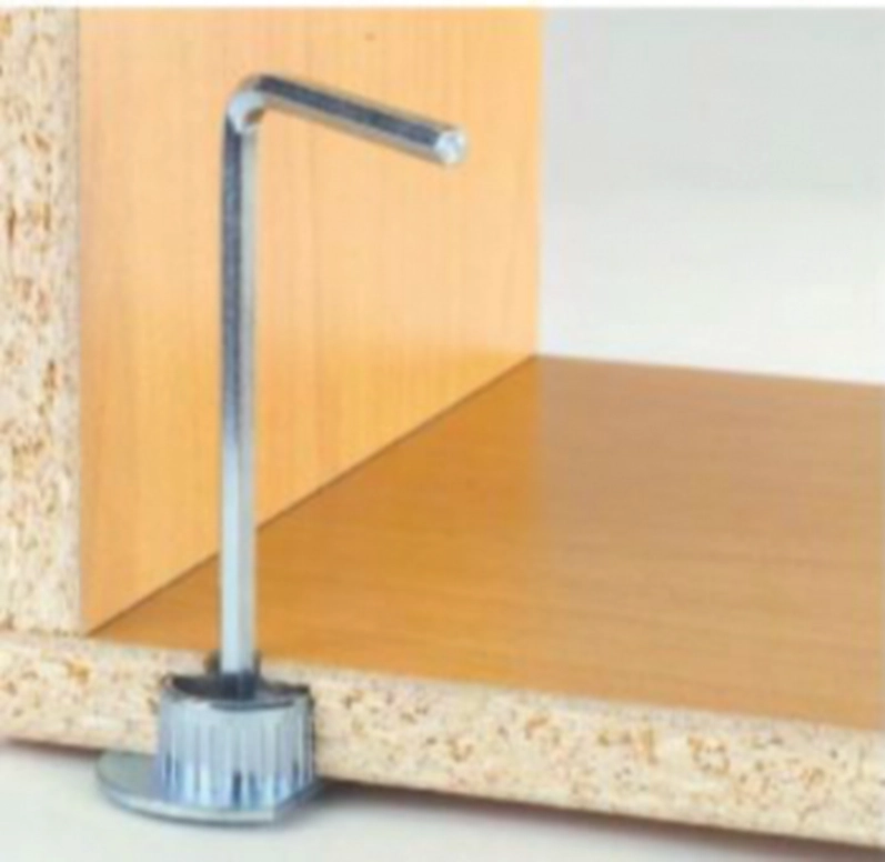 רגלית כוונון מתכתית ללוח 28ממ למשקל כבד