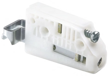 מתלה 806 ליח עליונה גלוי פלסטיק חיבור בורג ימין