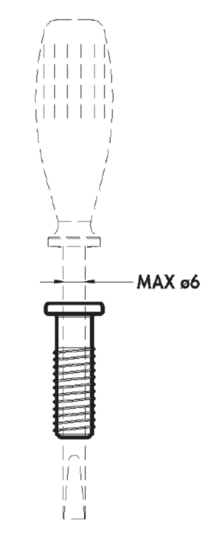 בורג לרגלית 450 ו- 470
