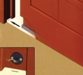 סף סגר לדלת הזזה 103סמ