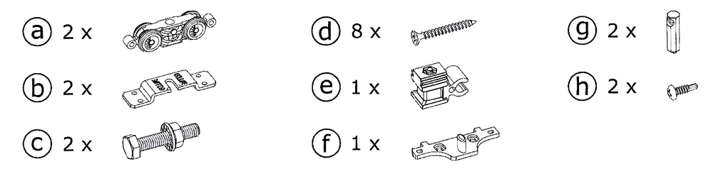 קיט פרזול לאוניקו גבס עובי קיר 100-125ממ