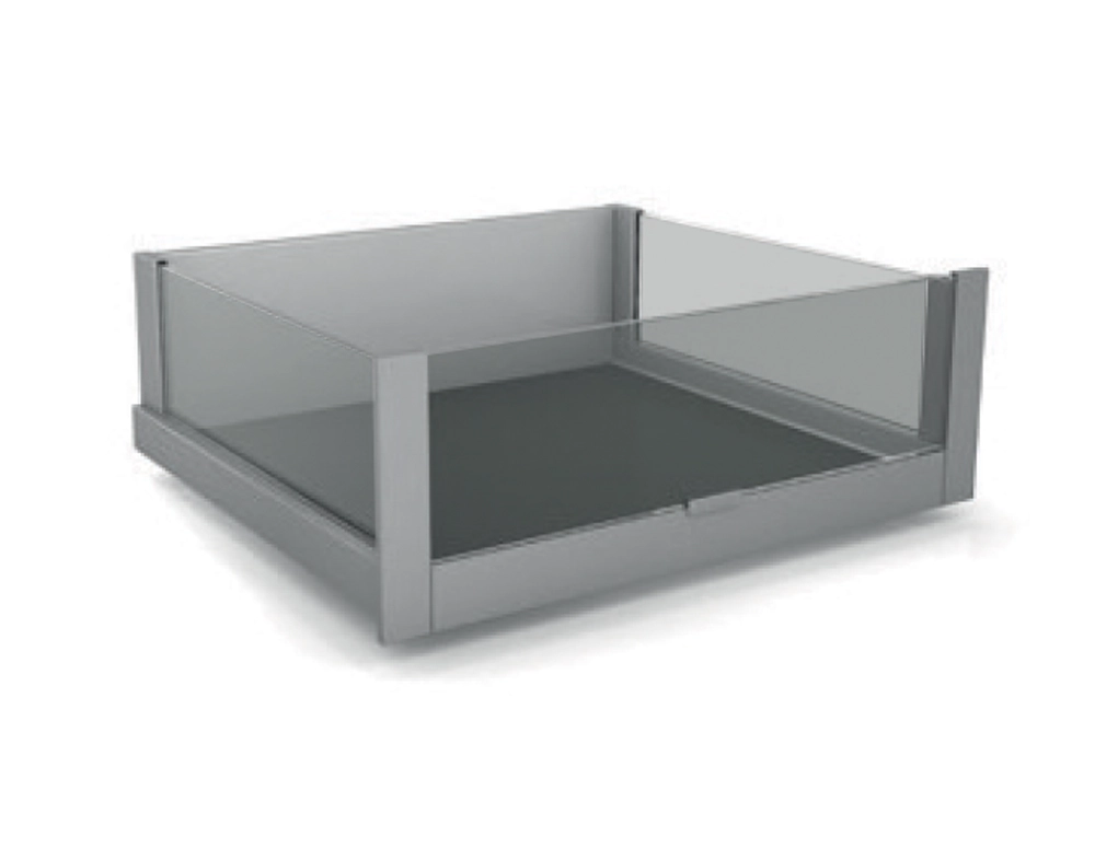 זכוכית אפורה לחזית