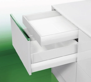 חזית 120סמ נ.פ.דהלקס נמוכה לבנה + תופסנים לבנים