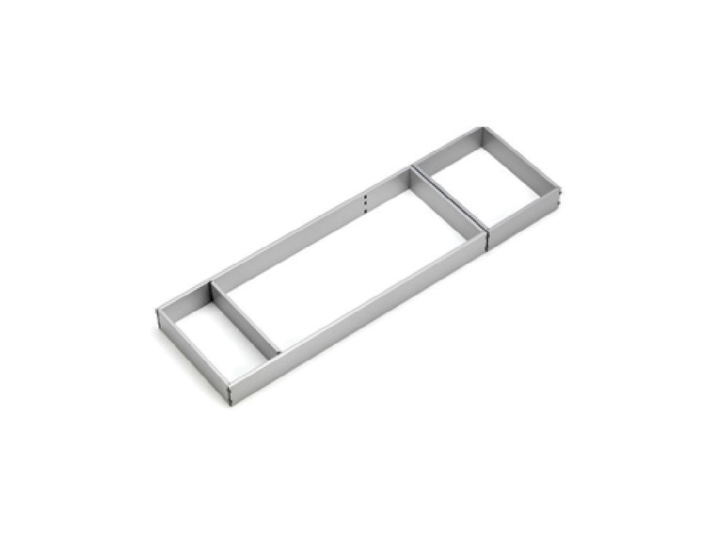 חלוקת סכום דגם B186 כסף לעומק 55 מגירת סקאלה