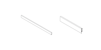 חזית 120סמ נ.פ.דהלקס נמוכה + גלריה אפור מטאלי
