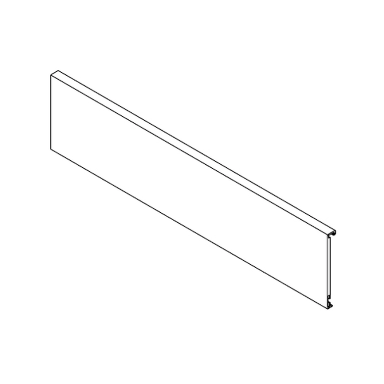 חזית 120סמ נ.פ.דהלקס נמוכה למג קריסטל אפור מטאלי