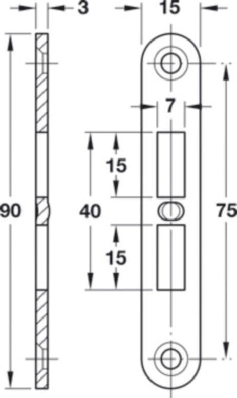 נגדי למחבר בורג נעילה