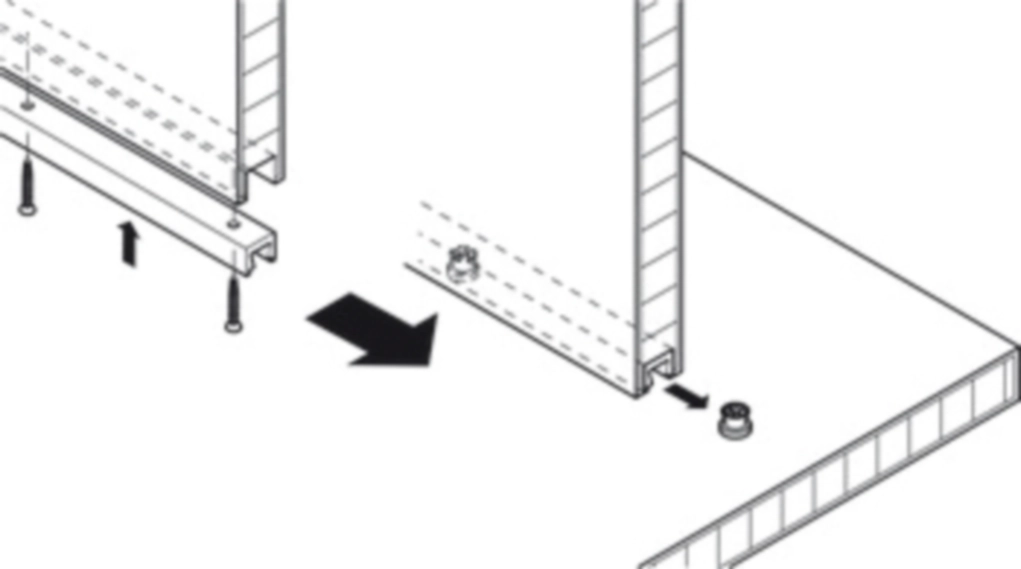 פרופיל חיבור זנב סנונית 3 מ' מאלומ' חורים כל 150