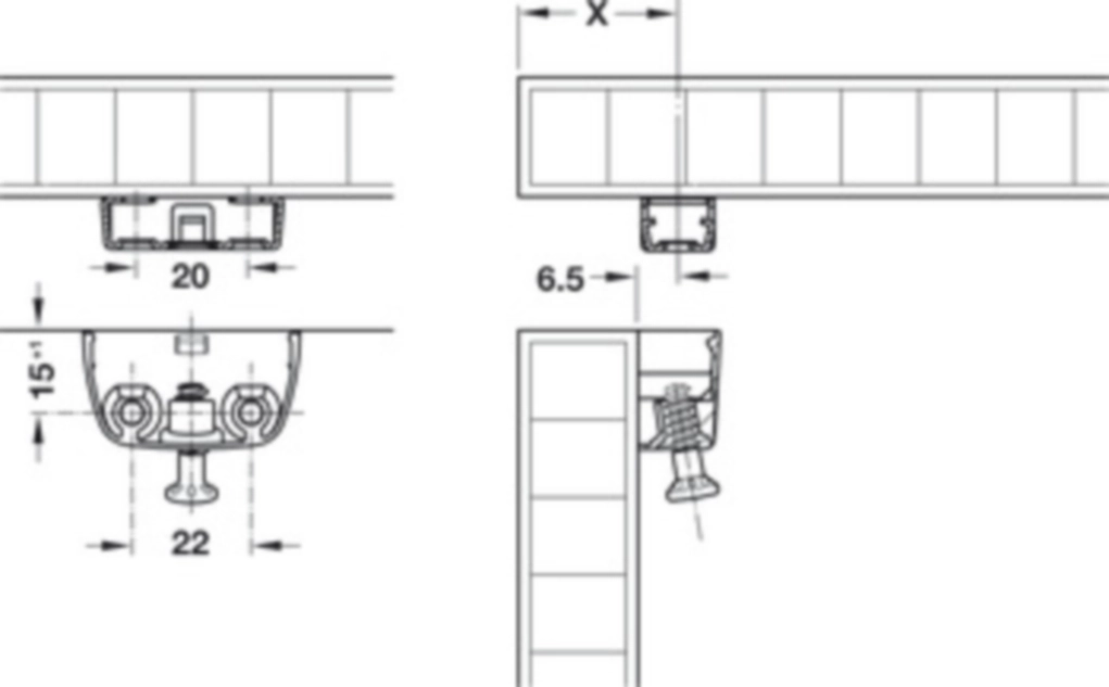 מארז 100 מחבר חיצוני מתכתי