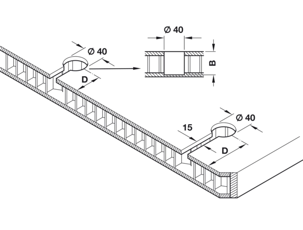 מחבר Maxifix 35NC אורך 90ממ