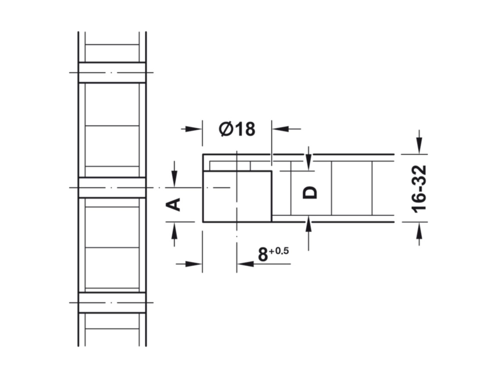 מארז 100 מחבר לוח 29 ניקל