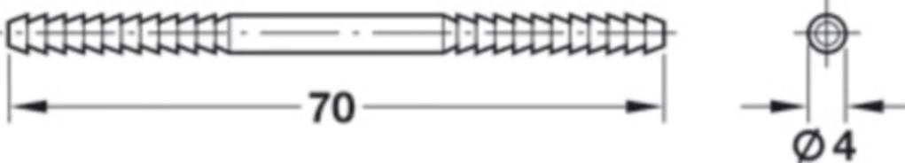 מארז 100 פין סמוי לחיבור חזיתות דמי