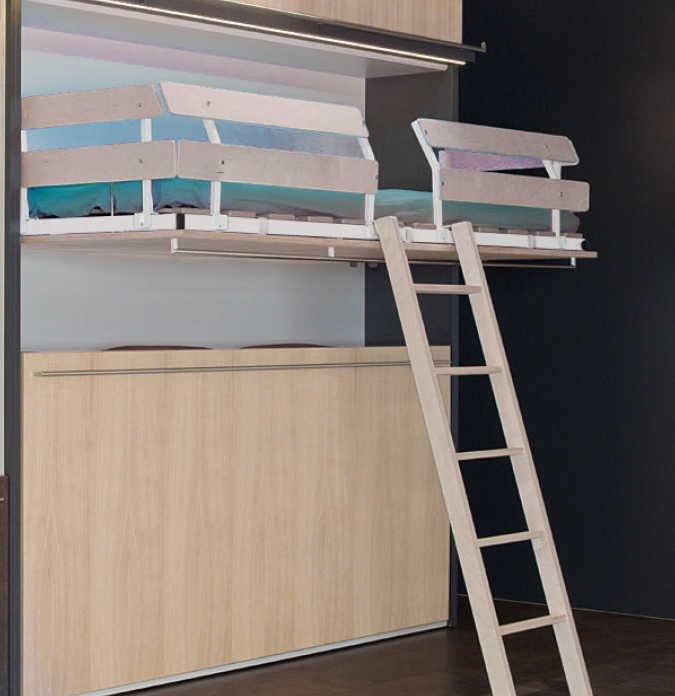 מיטה דו קומתית מתקפלת