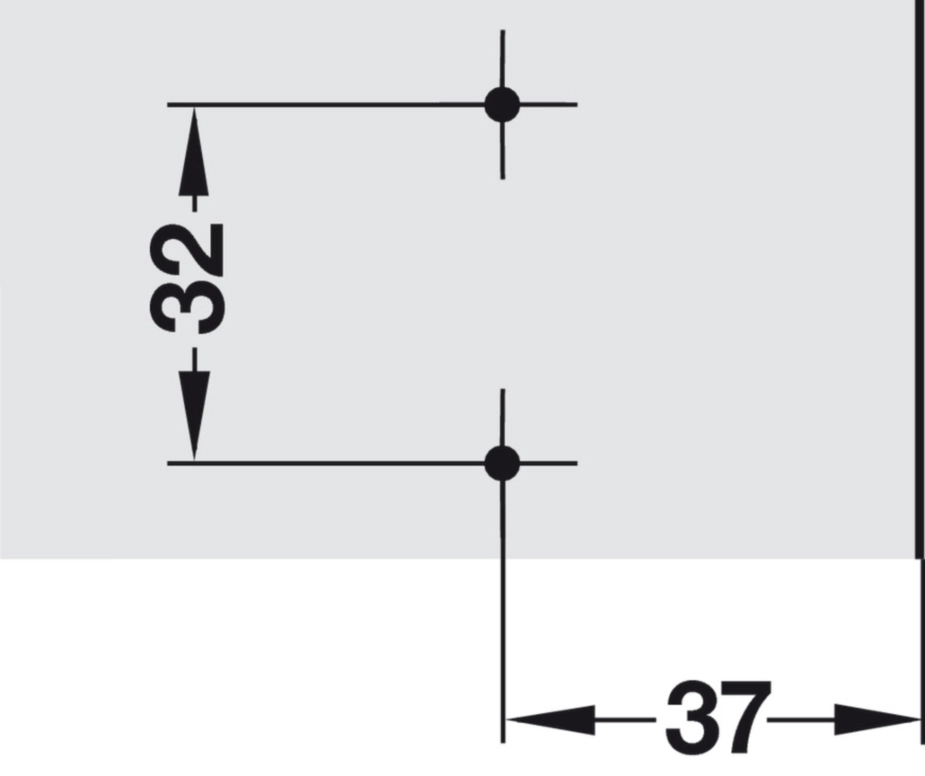 בסיס פרפר לציר 3 Duomatic SMממ ברגי סיבית