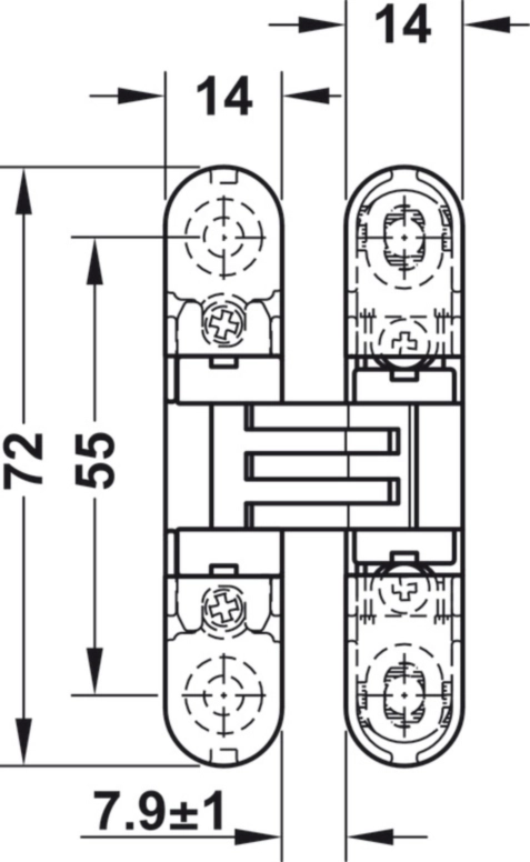 ציר סמוי מתכוונן