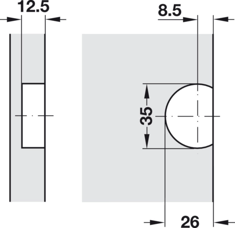 ציר קלפה ניקל מט