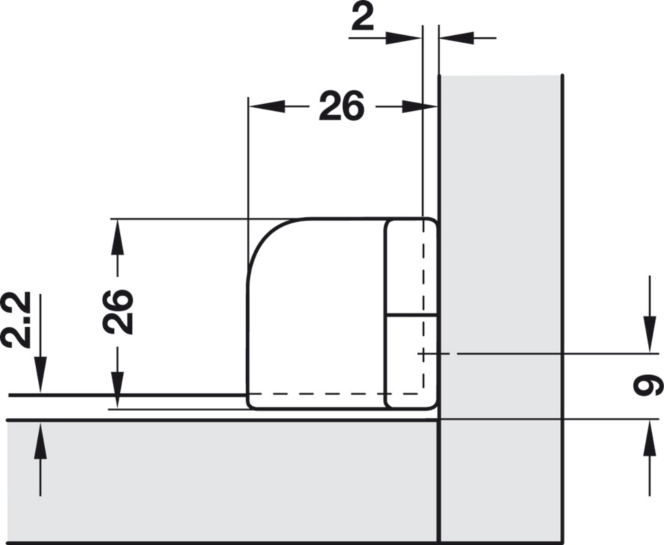 ציר זכוכית מט מיני