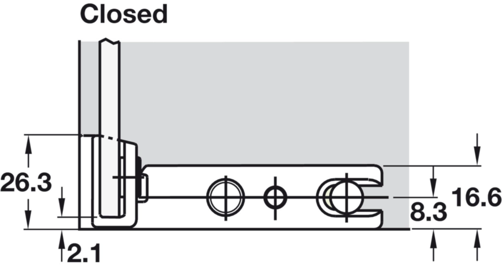 ציר זכוכית מט מיני