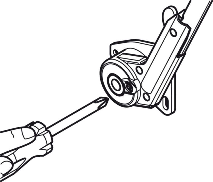 קלפה פרי מיני 107 מעלות דגם B כיסוי לבן (PU5)