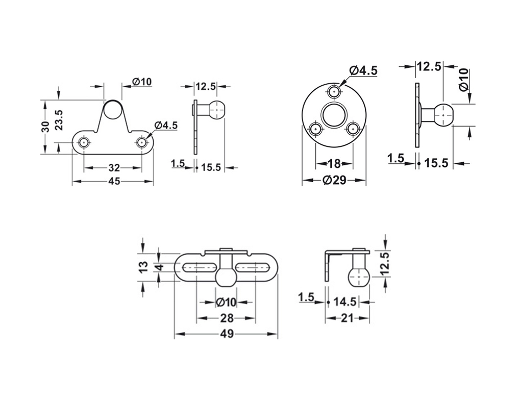 בוכנה גז 150N