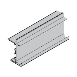 מסילה עליונה 3500ממ למערכת מתקפלת SLIDO FOLD 70A