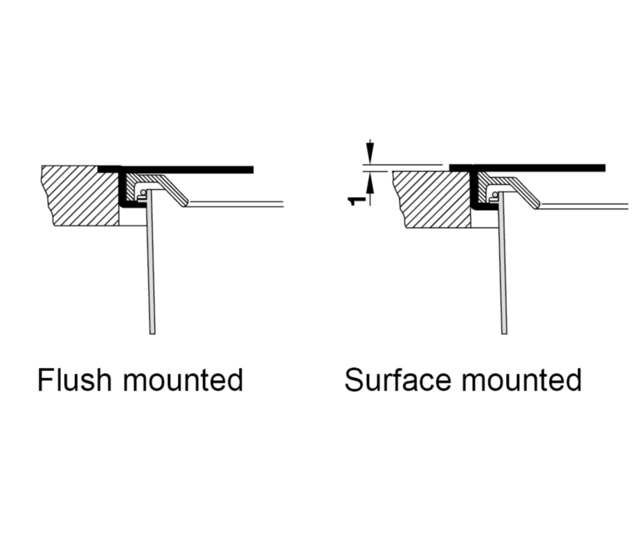 פח אשפה מובנה 11 ליטר קוטר 310ממ