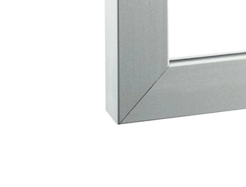 פרופיל אלומיניום לזכוכית 2500X23X21ממ