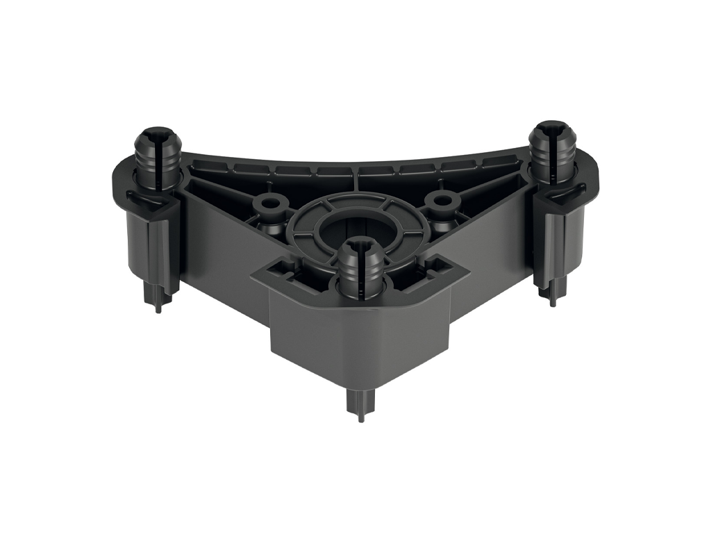 בסיס משולש לרגלית AXILO 48 שתילה 3 דיבלים