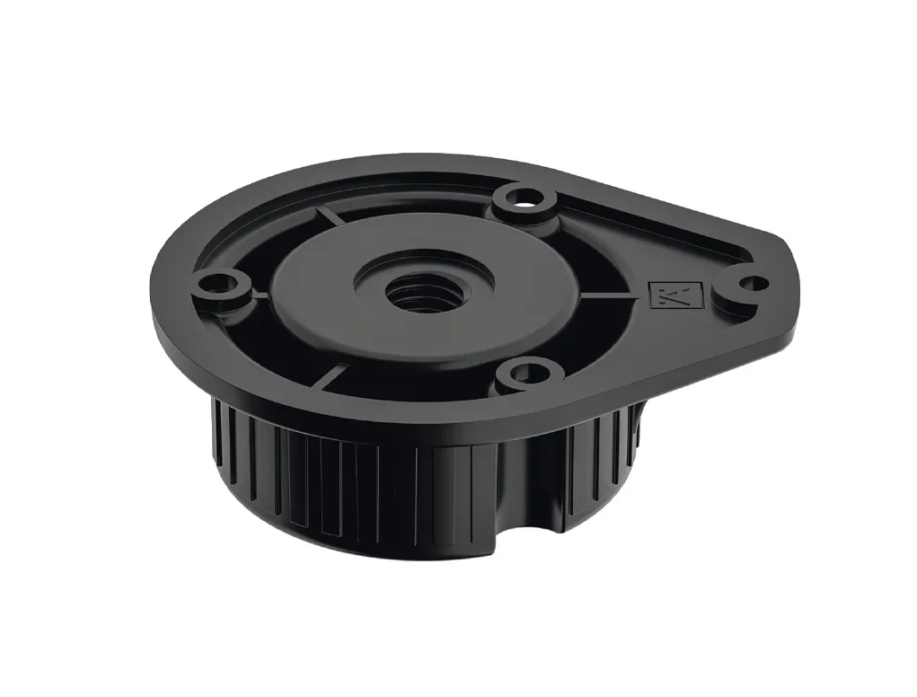 בסיס עגול לרגלית AXILO 48 חיבור בורג