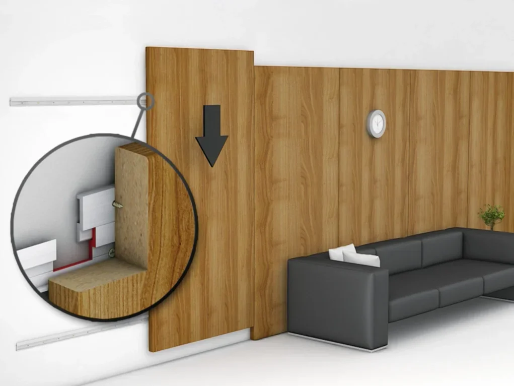 מתלה חיפוי קיר