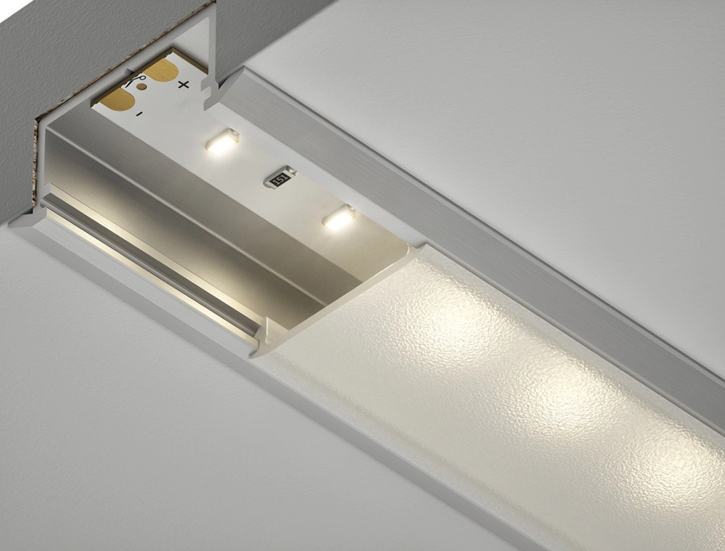 פרופיל תאורה שקוע אלכסוני 2.5 מ' H83374845