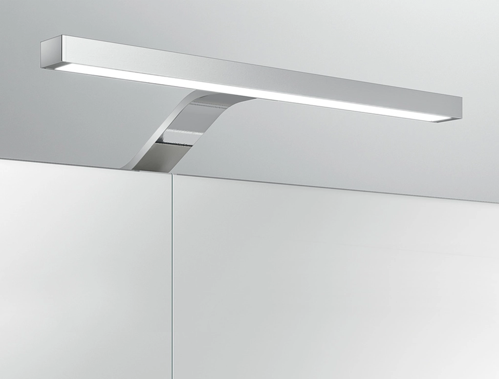 מנורת ארון חיצונית אורך 30 ס"מ גימור אלומ'