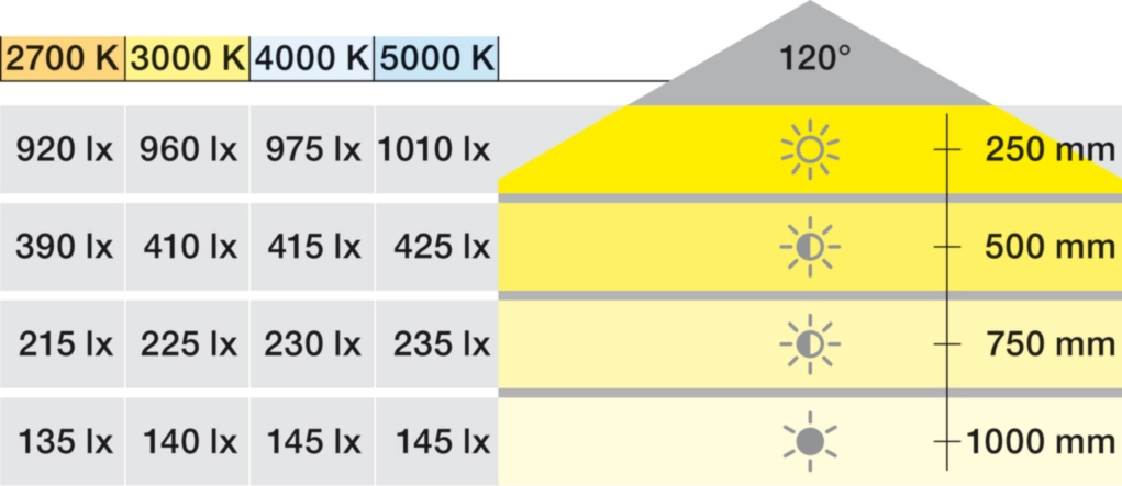 גליל לד 8ממ סיליקון 8X5000ממ 5000K לבן קר 12V