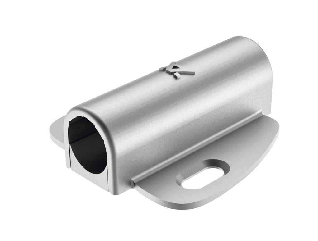 בית למפסק לחיצה לדלת קוטר 13ממ אפור