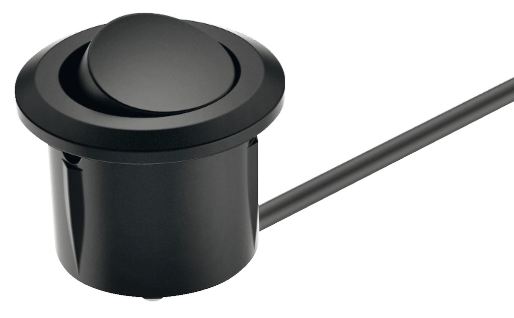 מפסק לחיצה ידני שחור לקדח 11.8ממ