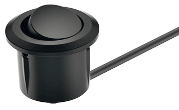 מפסק לחיצה ידני שחור לקדח 11.8ממ