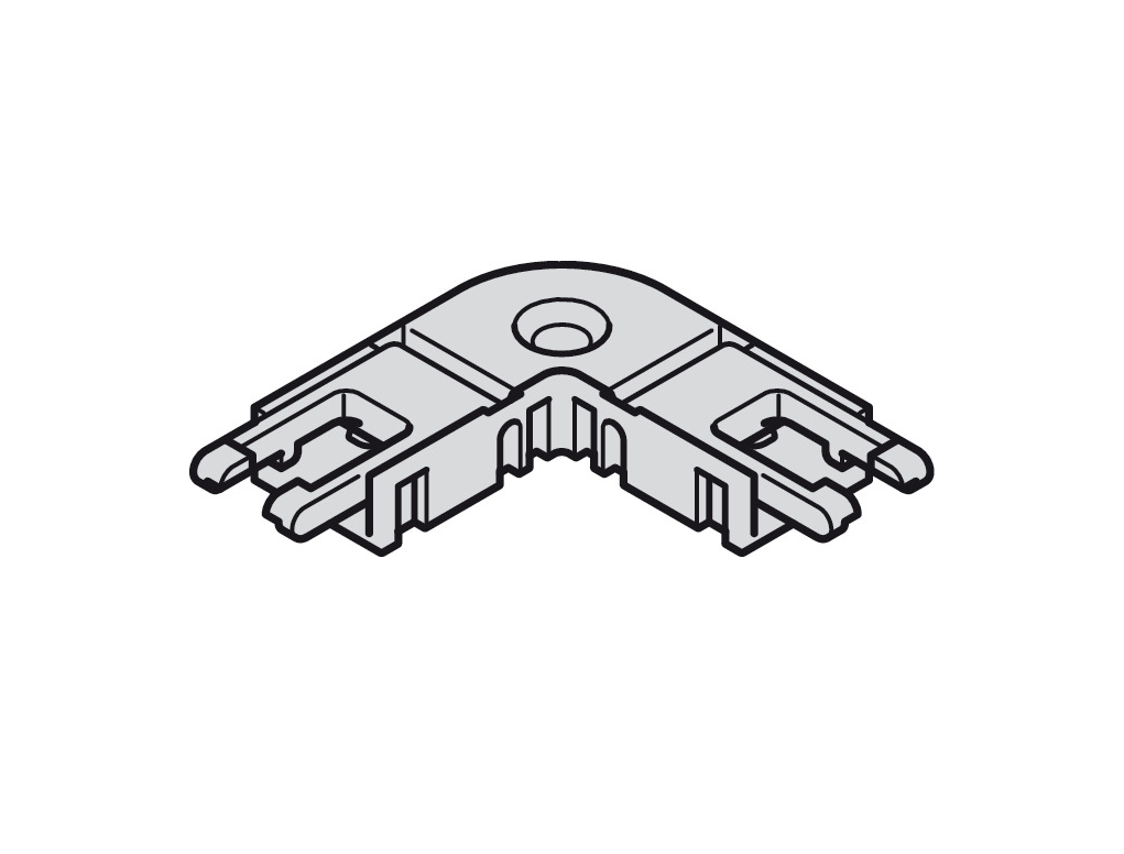 פינה 90 מעלות ללד 8ממ LOOX 5