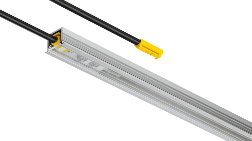 מפסק טאצ' דימר לפרופיל תאורה 12X13ממ ללד 8ממ